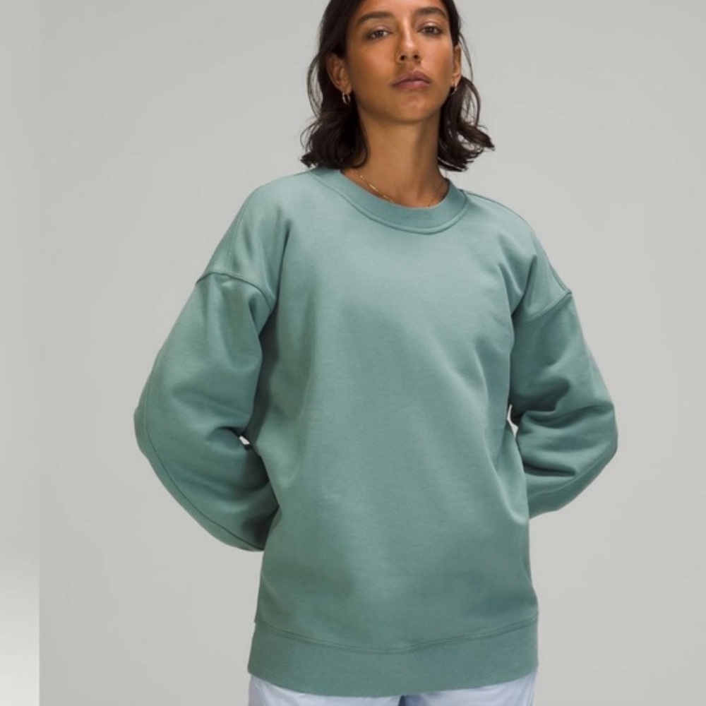 Lululemon Perfectly Oversized Crew - Tidewater Teal